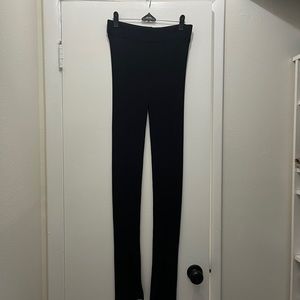 Mango Black Pants with Slit